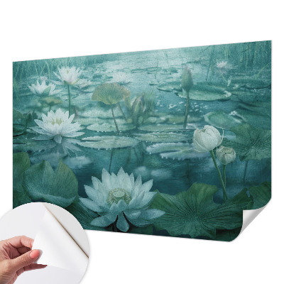 Fototapet 3d autoadeziv Vandblomster
