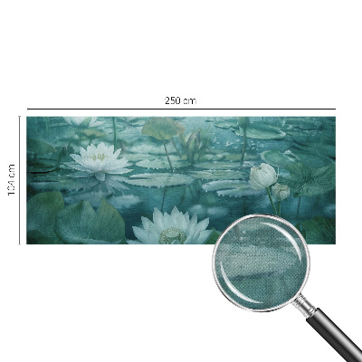 Fototapet 3d autoadeziv Vandblomster