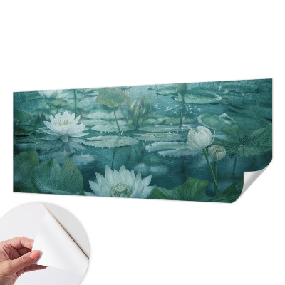 Fototapet 3d autoadeziv Vandblomster