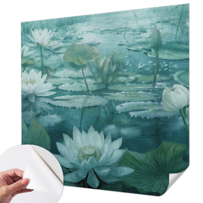 Fototapet 3d autoadeziv Vandblomster
