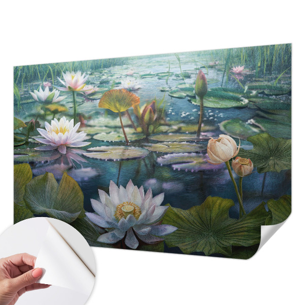 Fototapet 3d pentru dormitor Damblomster