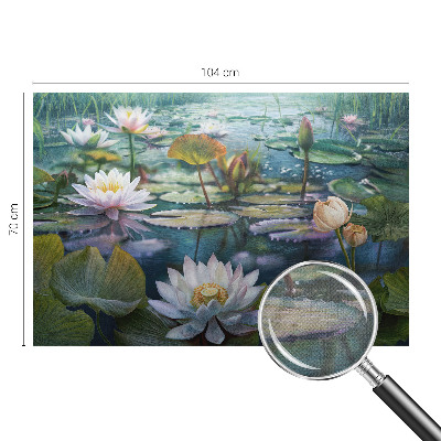Fototapet 3d pentru dormitor Damblomster