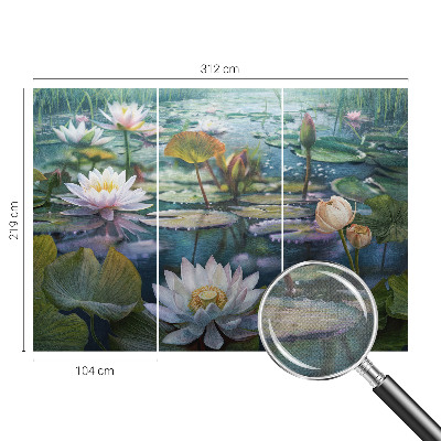 Fototapet 3d pentru dormitor Damblomster