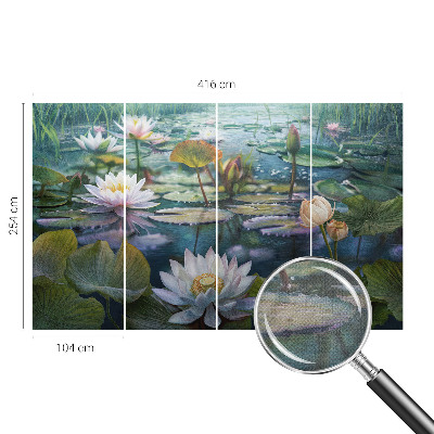 Fototapet 3d pentru dormitor Damblomster