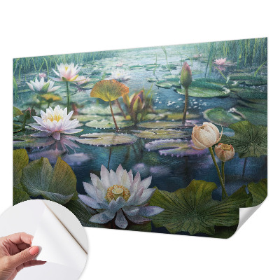 Fototapet 3d pentru dormitor Damblomster