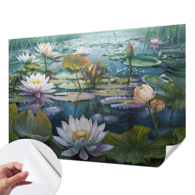 Fototapet 3d pentru dormitor Damblomster