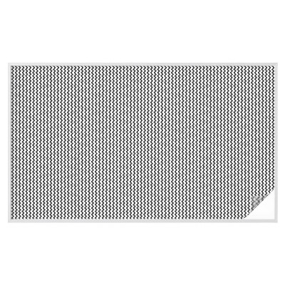 Folie decorativă geam Model în zig-zag