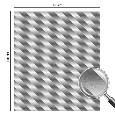 Autocolant vitraliu pentru geam Dungi geometrice