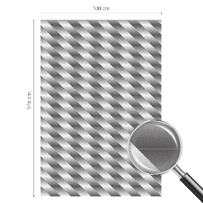 Autocolant vitraliu pentru geam Dungi geometrice