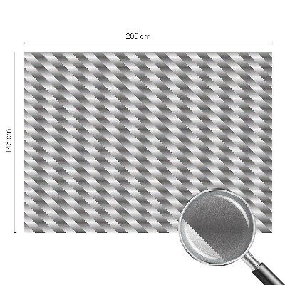 Autocolant vitraliu pentru geam Dungi geometrice