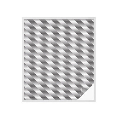 Autocolant vitraliu pentru geam Dungi geometrice