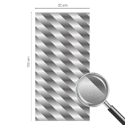 Autocolant vitraliu pentru geam Dungi geometrice