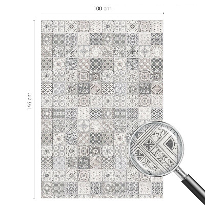 Folie decorativă vitraliu pentru uși și ferestre Modele cu plăci