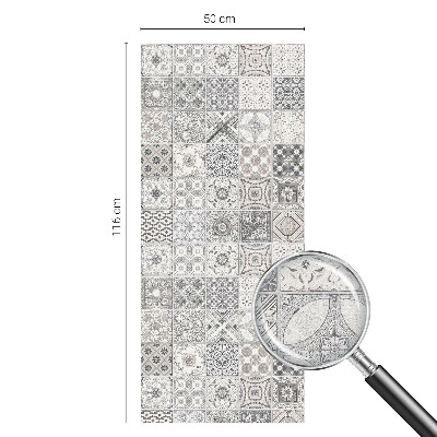 Folie decorativă vitraliu pentru uși și ferestre Modele cu plăci