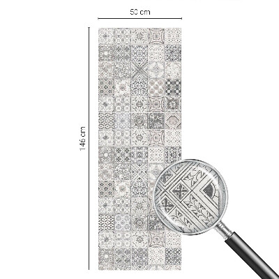 Folie decorativă vitraliu pentru uși și ferestre Modele cu plăci