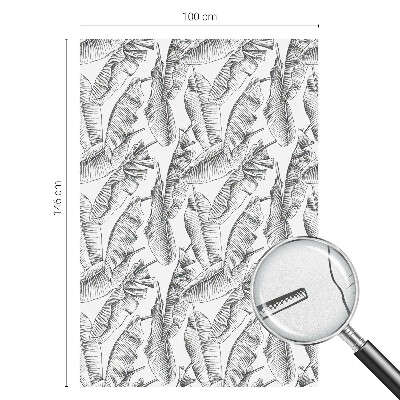 Folie geam să nu se vadă din exterior Frunze tropicale