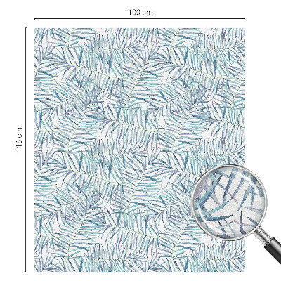 Folie geam intimitate model vitraliu Model botanic