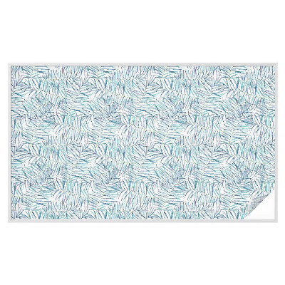 Folie geam intimitate model vitraliu Model botanic