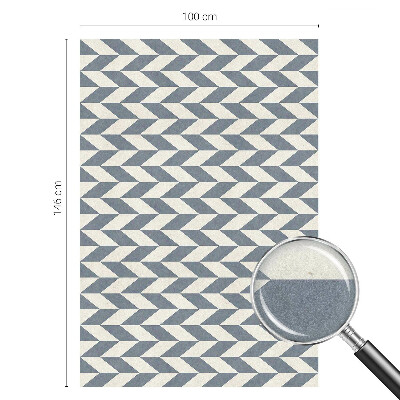 Autocolant vitraliu pentru geam Iluzie geometrică