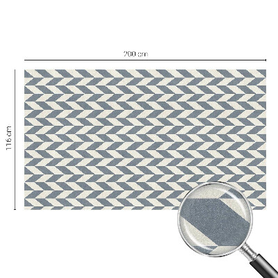 Autocolant vitraliu pentru geam Iluzie geometrică