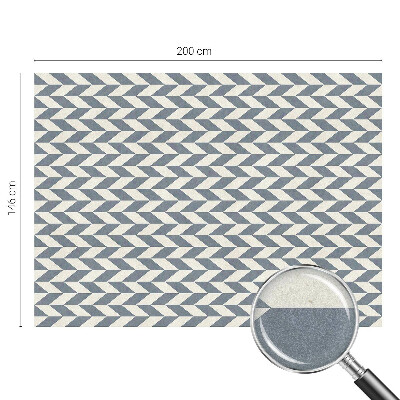 Autocolant vitraliu pentru geam Iluzie geometrică