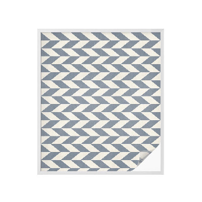 Autocolant vitraliu pentru geam Iluzie geometrică