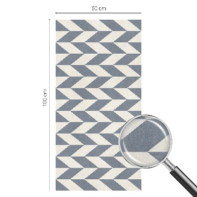 Autocolant vitraliu pentru geam Iluzie geometrică