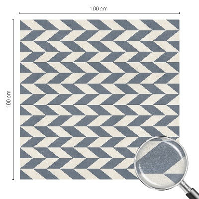 Autocolant vitraliu pentru geam Iluzie geometrică