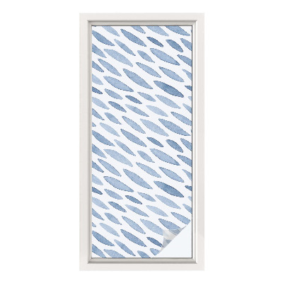 Folie decorativă geam Accidente albastre