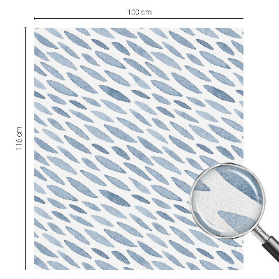 Folie decorativă geam Accidente albastre