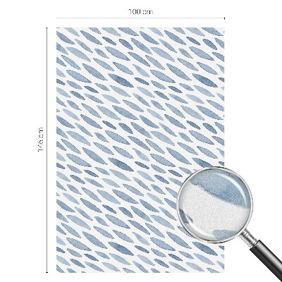 Folie decorativă geam Accidente albastre