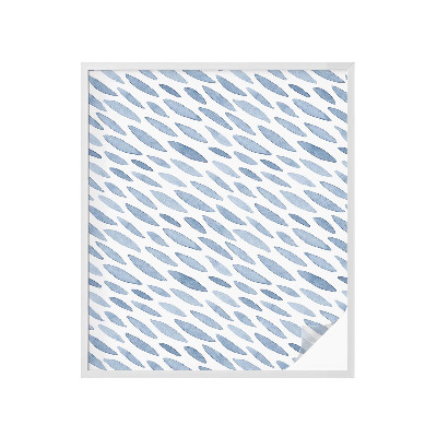 Folie decorativă geam Accidente albastre