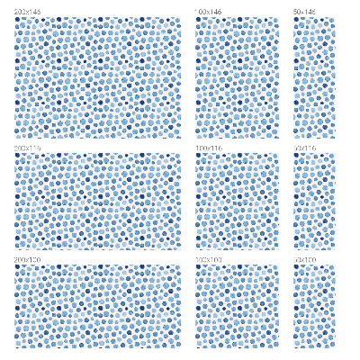 Folie geam să nu se vadă din exterior Puncte de acuarelă