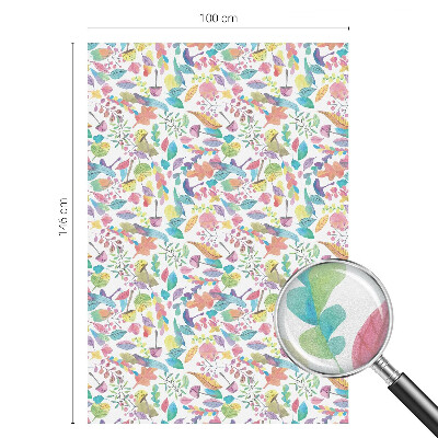 Folie decorativă geam Compoziție colorată