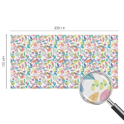 Folie decorativă geam Compoziție colorată