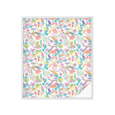 Folie decorativă geam Compoziție colorată