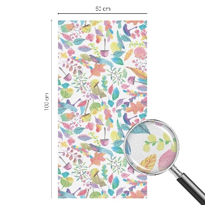 Folie decorativă geam Compoziție colorată