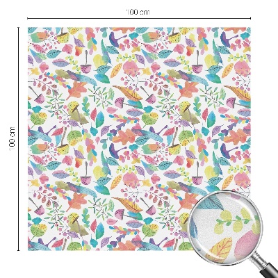 Folie decorativă geam Compoziție colorată