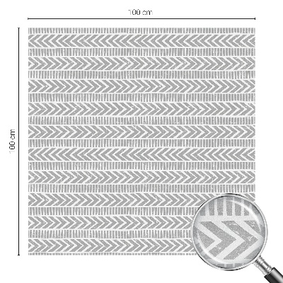 Folie geam să nu se vadă din exterior Dungi geometrice