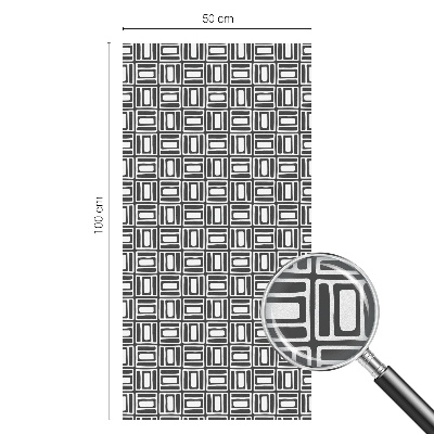 Folie decorativă vitraliu pentru uși și ferestre Model energetic