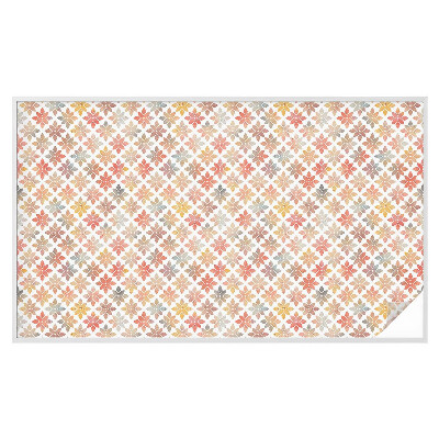 Folie geam intimitate model vitraliu Frumusețe florală