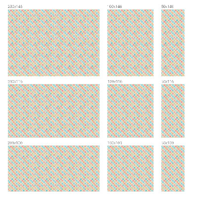 Folie geam să nu se vadă din exterior Acuarele colorate