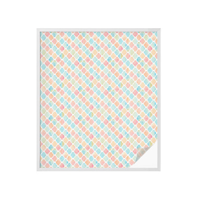 Folie geam să nu se vadă din exterior Acuarele colorate