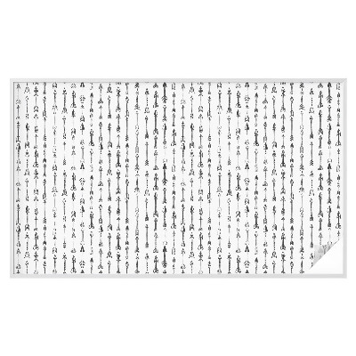 Folie geam intimitate model vitraliu Săgeți geometrice