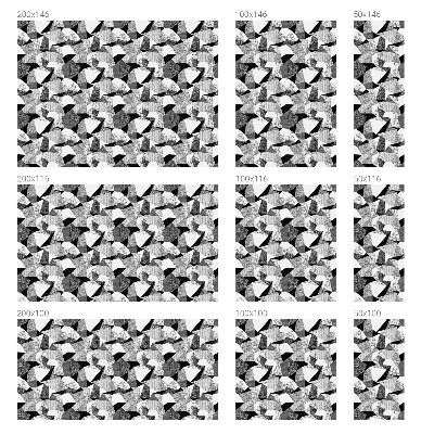 Autocolant vitraliu pentru geam Figuri geometrice