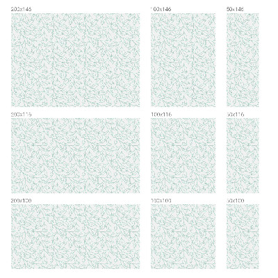 Folie geam intimitate model vitraliu Frunze delicate