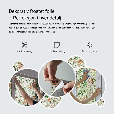 Folie decorativă geam Dungi verticale