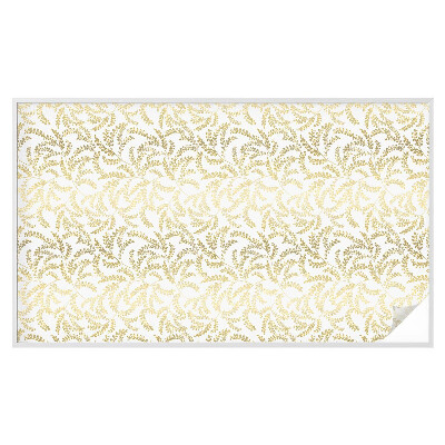 Autocolant vitraliu pentru geam Modelul plantei