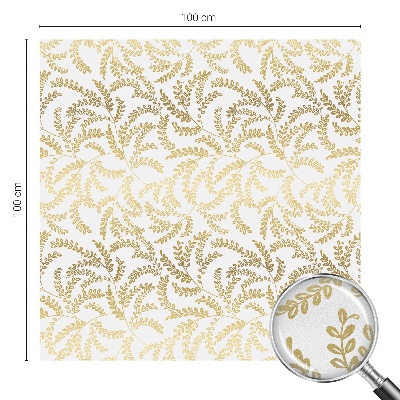 Autocolant vitraliu pentru geam Modelul plantei