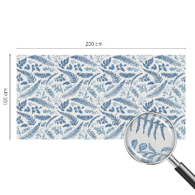 Folie geam intimitate model vitraliu Model botanic